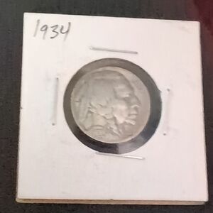 1934 Buffalo Nickel Coin